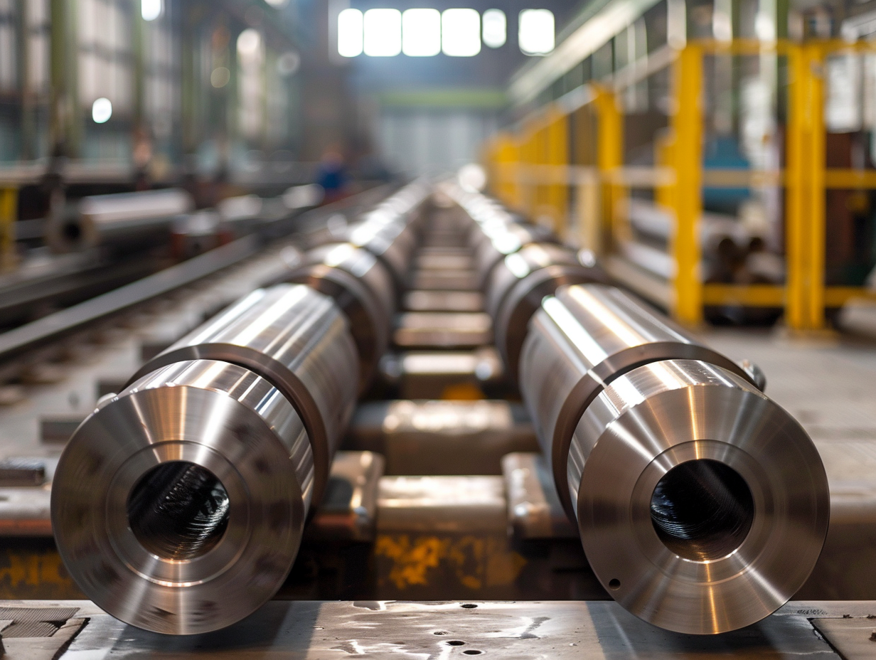 Medium carbon steel railway components