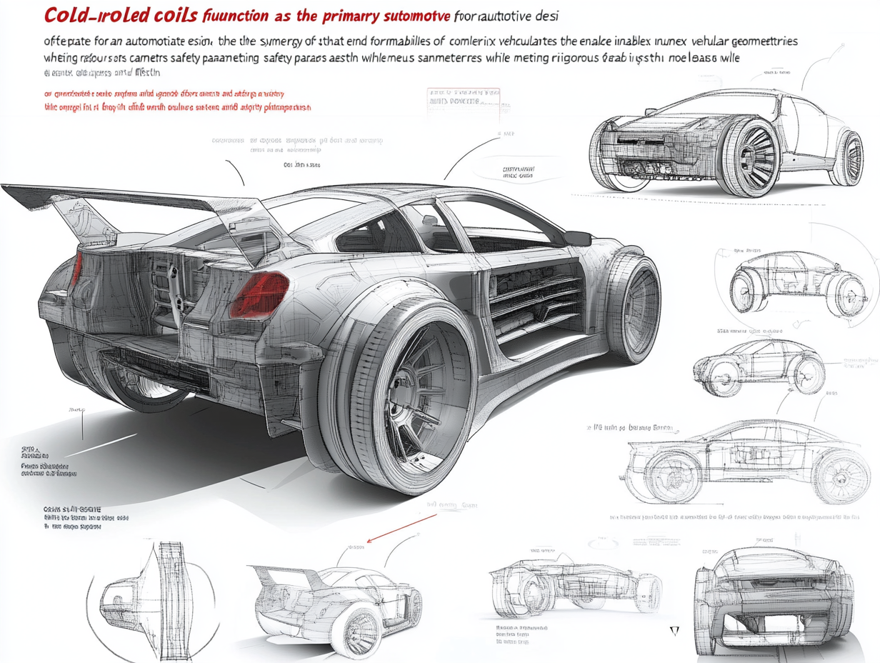 Cold-rolled carbon steel in automotive