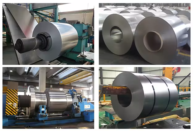 DX56D+z steel coils production process