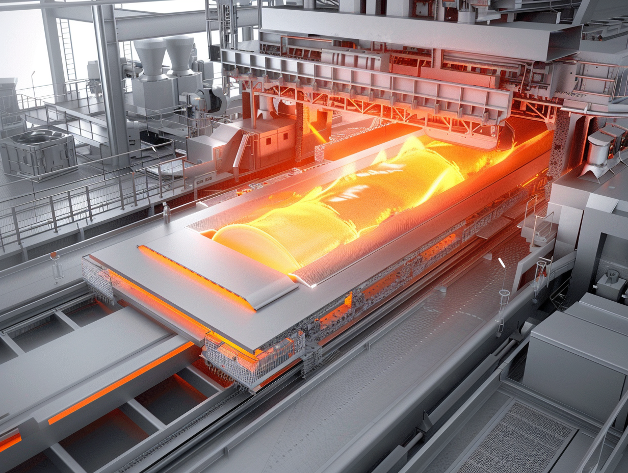 Hot strip mill producing high-quality steel sheets